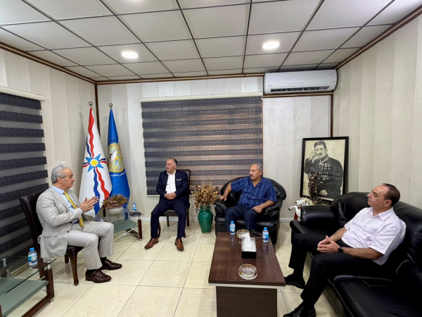 حزب بيت نهرين الديمقراطي يستقبل وفدا من الحزب الآشوري الديمقراطي