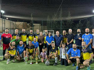 فرع دهوك يحضر ختام بطولة مانكيش لكرة القدم