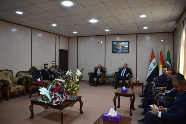 حزب بيت نهرين الديمقراطي يلتقي المركز الثالث للاتحاد الوطني الكوردستاني