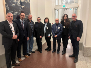 حزب بيت نهرين الديمقراطي يشارك في لقاء داخل البرلمان السويدي