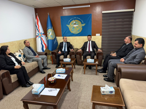 حزب بيت نهرين الديمقراطي يستقبل وفداً من حركة التغيير