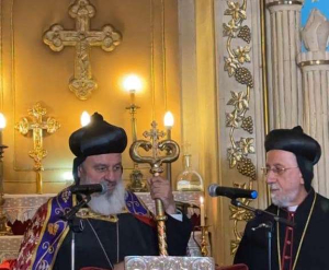 البطريرك أفرام الثاني يدشن كنيسة جديدة في مدينة إسطنبول
