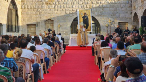البطريرك يونان يعيد افتتاح دير مار أفرام التاريخي في لبنان