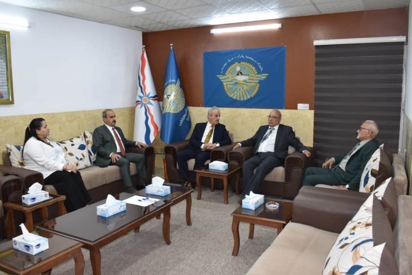 السكرتير العام يستقبل الناشط القومي روميل شمشون والوفد المرافق له