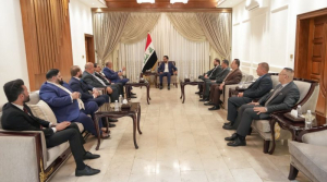 الحلبوسي يبحث مع وفد الاتحاد الكلداني الدولي عدة ملفات