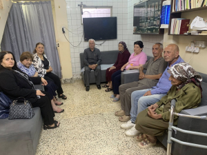 فرع اربيل لحزب بيت نهرين الديمقراطي يزور دار الرجاء للمسنين