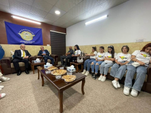 السكرتير العام يستقبل وفد شبيبة الحزب الاشوري الديمقراطي برئاسة نينوس ايشو&hellip;